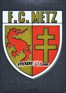 Sticker Écusson de Metz - FOOT 1996-1997 n. 166 - Panini