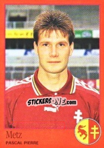 Sticker Pascal Pierre - FOOT 1996-1997 n. 172 - Panini