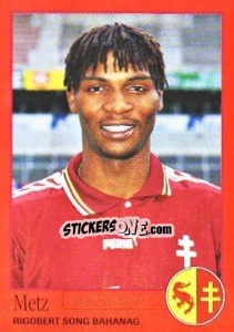 Sticker Rigobert Song Bahanag - FOOT 1996-1997 n. 173 - Panini