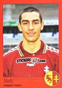 Sticker Robert Pirès - FOOT 1996-1997 n. 177 - Panini