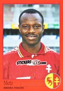 Cromo Amara Traoré - FOOT 1996-1997 - Panini