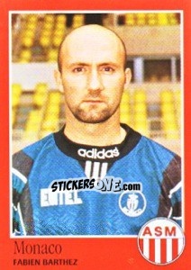 Sticker Fabien Barthez - FOOT 1996-1997 n. 183 - Panini