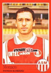 Cromo Patrick Blondeau - FOOT 1996-1997 - Panini