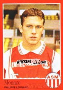 Sticker Philippe Léonard - FOOT 1996-1997 n. 188 - Panini