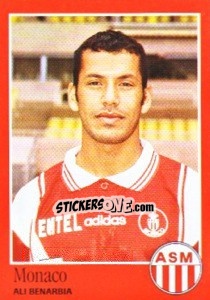 Cromo Ali Benarbia - FOOT 1996-1997 - Panini