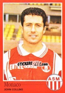 Sticker John Collins - FOOT 1996-1997 - Panini