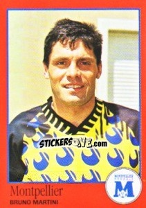 Figurina Bruno Martini - FOOT 1996-1997 - Panini