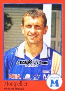 Figurina Pascal Baills - FOOT 1996-1997 - Panini