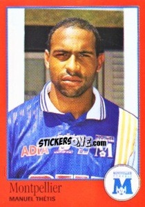 Sticker Manuel Thétis - FOOT 1996-1997 n. 201 - Panini