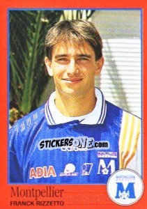Sticker Franck Rizzetto - FOOT 1996-1997 n. 207 - Panini