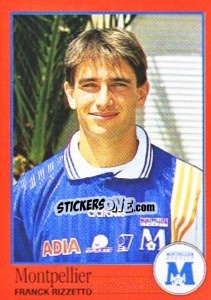 Sticker Franck Rizzetto - FOOT 1996-1997 - Panini