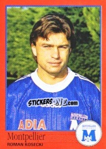 Sticker Roman Kosecki - FOOT 1996-1997 - Panini