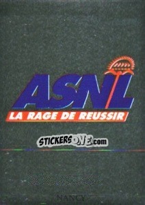 Sticker Écusson de Nancy - FOOT 1996-1997 n. 211 - Panini