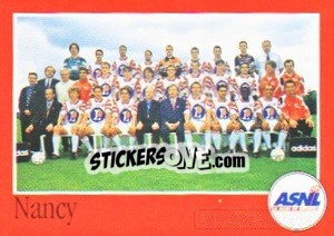 Sticker Équipe de Nancy - FOOT 1996-1997 n. 212 - Panini