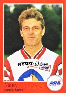 Sticker David Fanzel - FOOT 1996-1997 - Panini