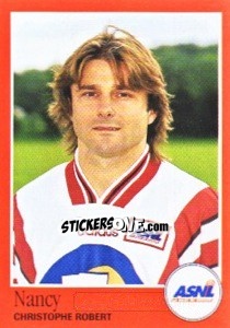 Sticker Christophe Robert - FOOT 1996-1997 - Panini