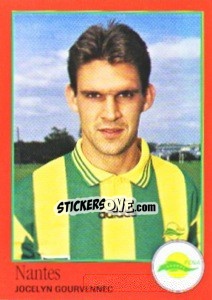 Cromo Jocelyn Gourvennec - FOOT 1996-1997 - Panini