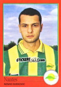 Sticker Nenad Bjekovic - FOOT 1996-1997 - Panini