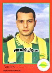 Cromo Nenad Bjekovic - FOOT 1996-1997 - Panini