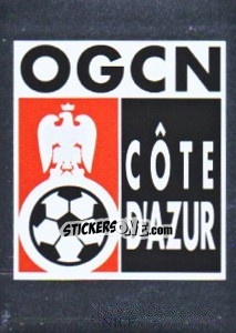 Sticker Écusson de Nice - FOOT 1996-1997 - Panini