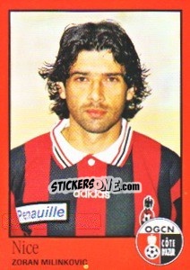 Sticker Zoran Milinkovic - FOOT 1996-1997 n. 250 - Panini
