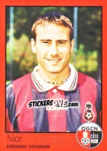 Figurina Frédéric Tatarian - FOOT 1996-1997 n. 251 - Panini