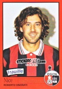 Cromo Roberto Onorati - FOOT 1996-1997 - Panini