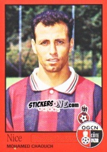 Cromo Mohamed Chaouch - FOOT 1996-1997 - Panini