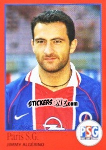 Sticker Jimmy Algérino - FOOT 1996-1997 n. 263 - Panini