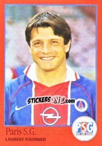 Sticker Laurent Fournier - FOOT 1996-1997 - Panini