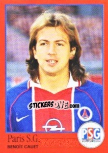 Cromo Benoît Cauet - FOOT 1996-1997 - Panini