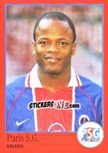 Cromo Valdes - FOOT 1996-1997 - Panini