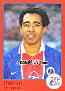 Figurina Patrice Loko - FOOT 1996-1997 - Panini