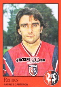 Figurina Patrice Carteron - FOOT 1996-1997 - Panini