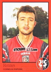 Sticker Corneliu Papura - FOOT 1996-1997 - Panini