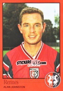 Sticker Alan Johnston - FOOT 1996-1997 - Panini