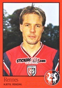 Cromo Kjetil Rekdal - FOOT 1996-1997 - Panini