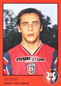 Sticker Pierre-Yves André - FOOT 1996-1997 - Panini