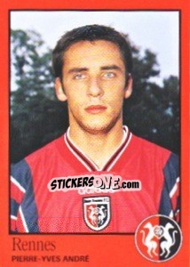 Sticker Pierre-Yves André - FOOT 1996-1997 n. 283 - Panini