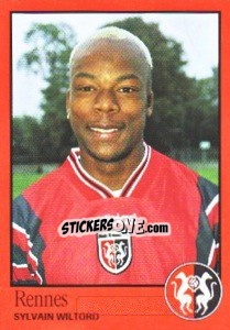 Sticker Sylvain Wiltord - FOOT 1996-1997 n. 284 - Panini