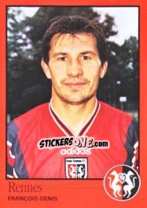 Sticker François Denis - FOOT 1996-1997 - Panini