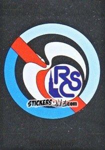 Sticker Écusson de Strasbourg - FOOT 1996-1997 - Panini