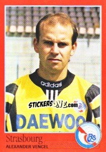 Figurina Alexander Vencel - FOOT 1996-1997 - Panini