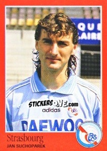 Sticker Jan Suchoparek - FOOT 1996-1997 - Panini