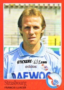 Sticker Francis Llacer - FOOT 1996-1997 n. 291 - Panini