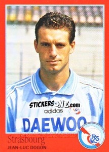 Figurina Jean-Luc Dogon - FOOT 1996-1997 n. 292 - Panini