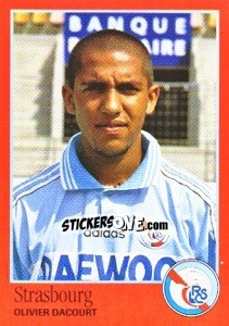 Sticker Olivier Dacourt - FOOT 1996-1997 - Panini