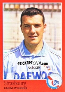 Sticker Karim M'Ghoghi - FOOT 1996-1997 n. 296 - Panini