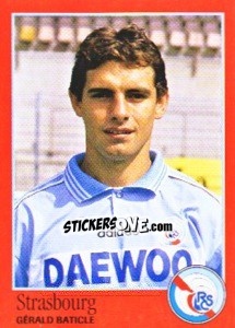 Sticker Gérald Baticle - FOOT 1996-1997 n. 297 - Panini