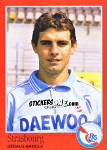 Cromo Gérald Baticle - FOOT 1996-1997 - Panini